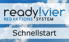 ready!vier CMS Schnellstart