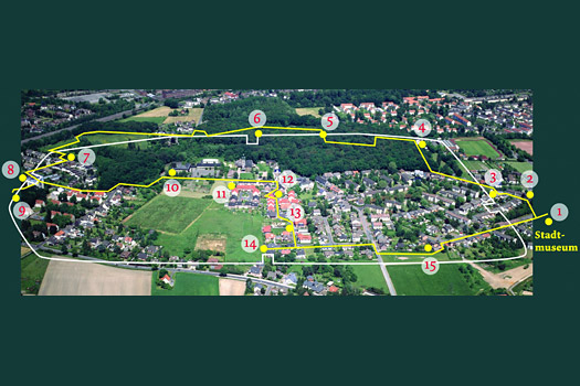 Arch�ologischer Lehrpfad auf dem Gel�nde des r�mischen Milit�rlagers in Oberaden 