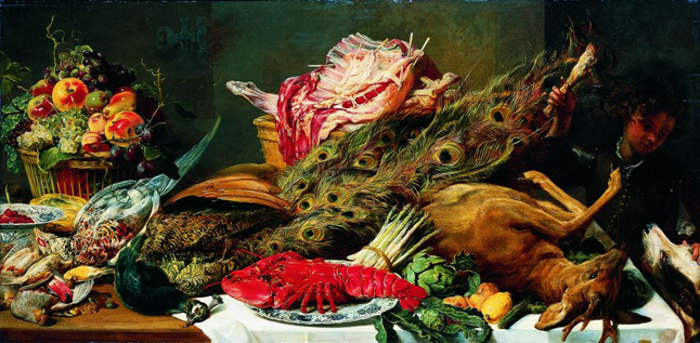 Stillleben von Franz Snyders Stillleben von Franz Snyders