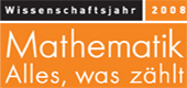 Logo des Wissenschaftsjahrs der Mathematik