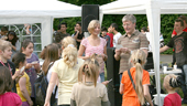 Pater Pauly und Theresa Kiewitt