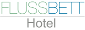 Logo des Flussbett Hotels