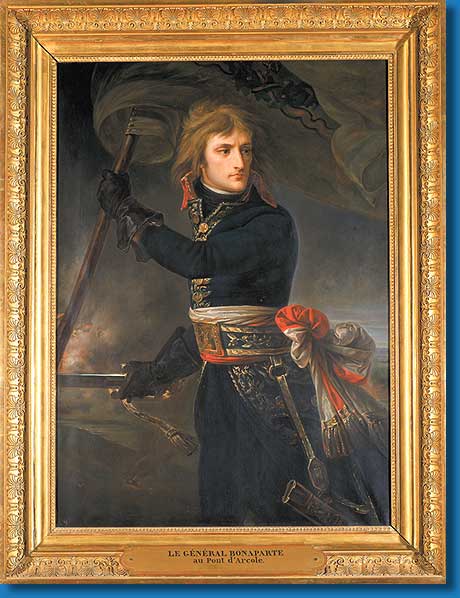 Bonaparte auf der Br�cke von Arcole, nach 1797
