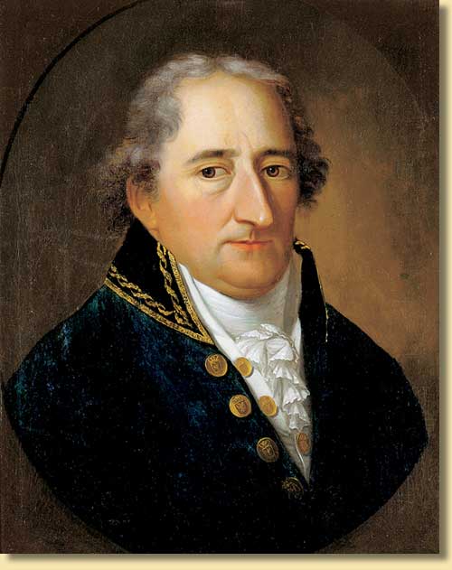 Der Freiherr vom Stein in einer preu�ischen Beamtenuniform, 1804