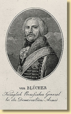 Bl�cher als preu�ischer General der Demarkationsarmee, um 1800