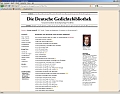Deutsche Gedichtebibliothek Deutsche Gedichtebibliothek