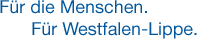 F�r die Menschen, f�r Westfalen-Lippe
