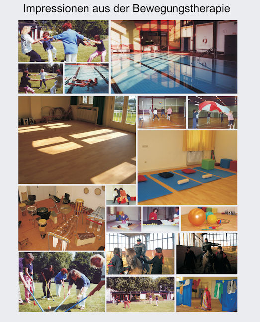 Impressionen aus der Bewegungstherapie Impressionen aus der Bewegungstherapie