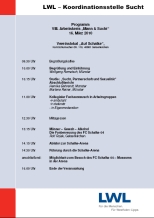 Programm des VIII. Arbeitskreises