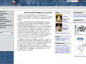Das Bild zeigt die Startseite des Internetportals 'Westf�lische Geschichte'