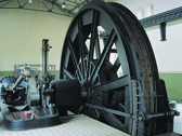 Das Bild zeigt ein Detail einer Dampfmaschine. Foto: LWL-Industriemuseum