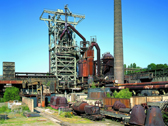 Das Bild zeigt die Henrichshütte Hattingen von außen. Foto: LWL-Industriemuseum
