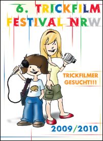 Logo des Trickfilm-Festivals NRW 2009-2010