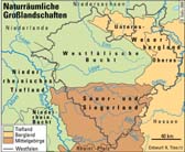 Download der Karte naturräumliche Großlandschaften Westfalens Download der Karte naturräumliche Großlandschaften Westfalens