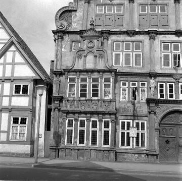 Heimatmuseum Hexenbürgermeisterhaus, Teilansicht mit Renaissanceerker von 1571