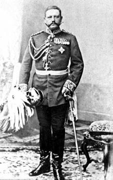 Paul von Hindenburg (1847-1934) als Generalmajor (1896-1900), später Generalfeldmarschall der kaiserlichen Armee und 1925-1934 Reichspräsident der Weimarer Republik