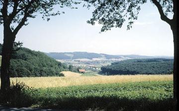 Blick von Osterhagen nach Hohenhausen