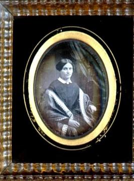 Marie Féaux, geb. Decker (1823-1894), Daguerreotypie