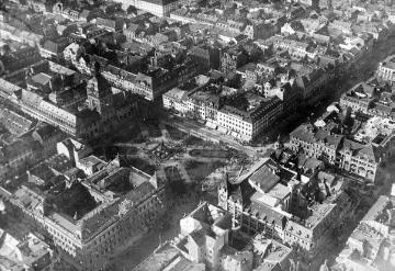 Die Altstadt von Mannheim (Aufnahme undatiert, geschätzt um 1930)
