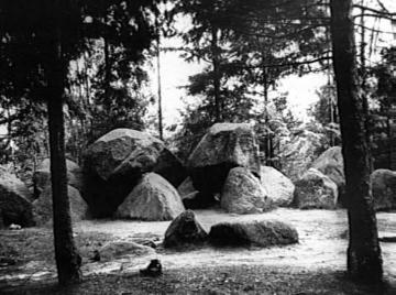 Jungsteinzeitliche Megalithgräber bei Visbeck (Niedersachsen)