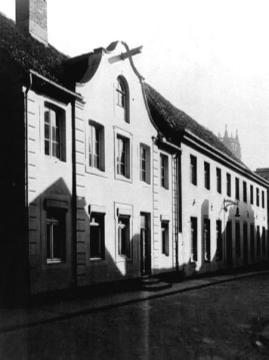 Blick auf die Häuser Hollenbeckerstraße 30-32