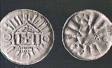 Münzen und Medaillen: Sachsen- oder Wendenpfennige aus der Zeit Ottos I. (936-973)