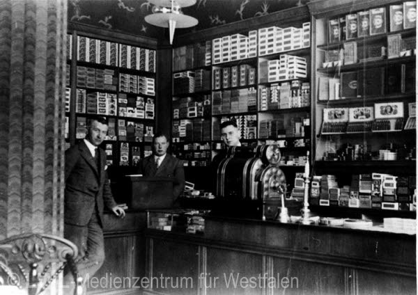 10_5715 Münsteraner Traditionsgeschäfte: Tabakwaren Wilhelm Fincke, gegründet 1895