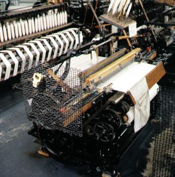 Textilmuseum Bocholt: Webstuhl und Haspelmaschine