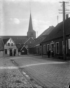 Dorfeingang von der Borkener Straße