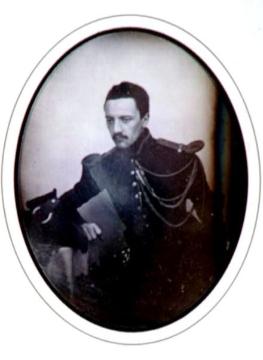 Louis Hautz, französischer Soldat, Daguerreotypie