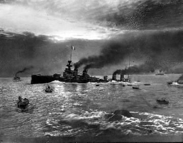 Marine im Ersten Weltkrieg: Deutsches U-Boot versenkt den französischen Kreuzer Gambetta am 27.4.1915
