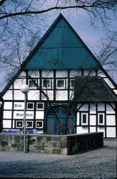 Blick auf das "Alte Gasthaus" im Ortskern