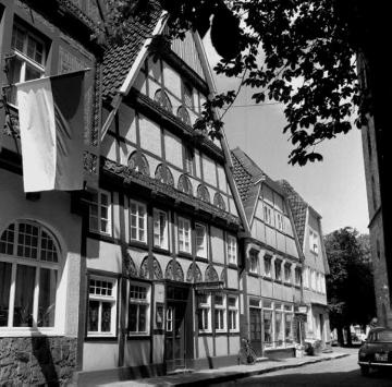 Renaissance-Fachwerk in Wiedenbrück: Gasthof "Ratskeller", erbaut 1560