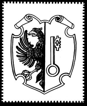 Die Hanse: Das Wappen der deutschen Kaufleute in der Stadt Nowgorod in Russland