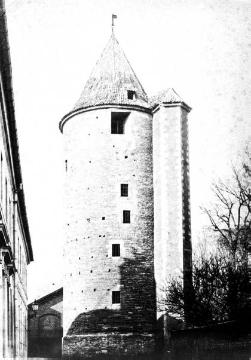 Der Buddenturm: der letzte erhaltene Turm der alten Stadtbefestigung