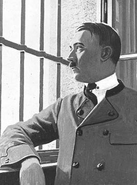 Adolf Hitler (Gemälde): Während der Haftstrafe in der Festung Landsberg am Lech in Bayern