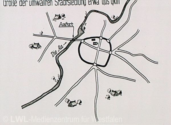 04_3019 Pläne und Grafiken zur Entstehung und Befestigung der Stadt Münster