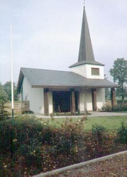 Ortsteil Alst: Die Alster Friedenskapelle, in Eigenleistung von 260 Bewohnern errichtet zu Ehren der Gefallenen der zwei Weltkriege, 1967 eingeweiht