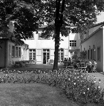 Gartenlokal am Kurhaus in Bad Westernkotten, Müttererholungsheim