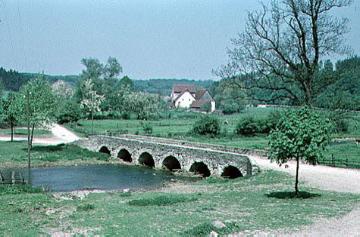 Brücke über die Alme bei Wewelsburg