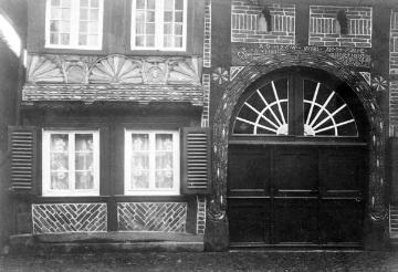 Eingangstor des Conrad von Witten-Hauses, erbaut 1576
