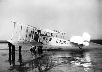 1919 in Dienst gestelltes deutsches Verkehrsflugzeug