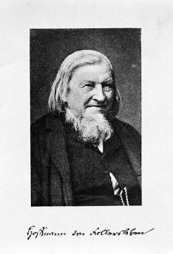 August Heinrich Hoffmann von Fallersleben, 1860-1874 Bibliothekar im Kloster Corvey, Höxter-Corvey