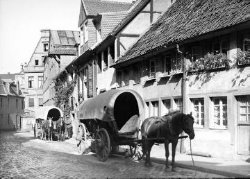 Pferdegespann in der Klosterstraße