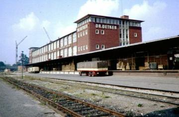 Werksbahnhof des Dr. Oetker-Werkes