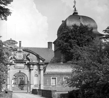 Schloss Ahaus, Hauptportal, um 1940?