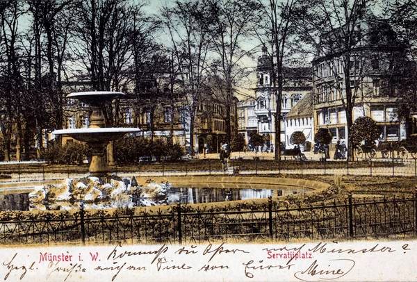 03_3278 Aus privaten Bildsammlungen - Slg. Mangels / Fechtrup: Historische Postkarten 1904-1910