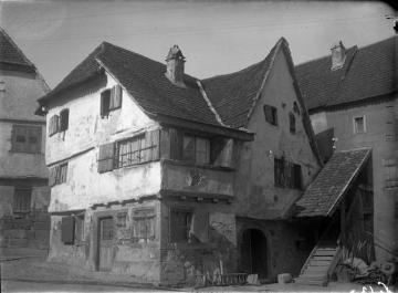 Ortsimpressionen, Westfront 1914-1918: Wohnhaus in Westhofen, Elsass, undatiert