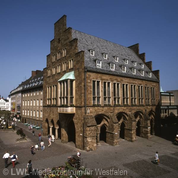 11_867 Historische Rathäuser Westfalens - Diareihe Kulturdenkmäler in Westfalen, Heft 11, 1995