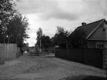 Dorfansicht - Urlaubsimpressionen aus Kalkhorst an der Ostsee zwischen Lübeck und Wismar (Mecklenburg), um 1935